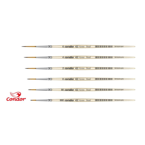 Pincel Condor 422 Kit X 6