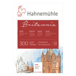 Block Britannia Hahnemuhle 300 gr 17 X 24