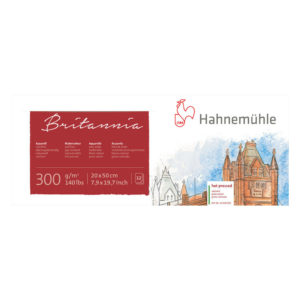 Block Britannia Hahnemuhle 300 gr 20 X 50