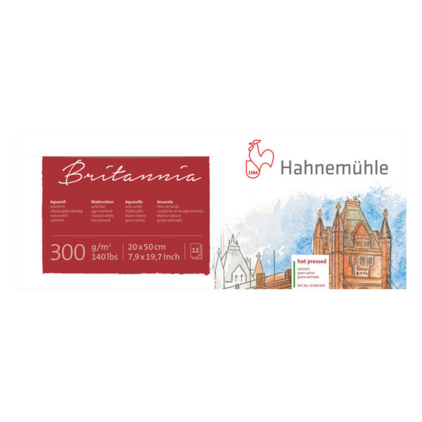Block Britannia Hahnemuhle 300 gr 20 X 50