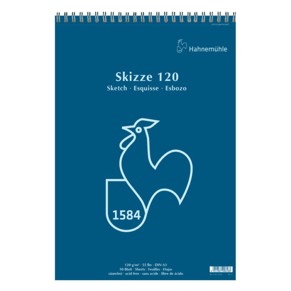 Block Aleman Skizze 120 gr A3 espiral