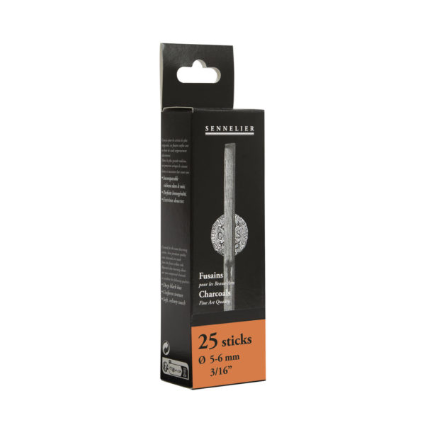 Carboncillos Sennelier Caja de 25 Medios