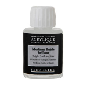 Medium Fluido Brillante Para Acrilico Sennelier