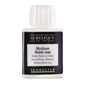 Medium Fluido Mate Para Acrilico Sennelier X 75 ml