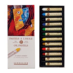 Estuche oleo-Pastel X 12 Colores