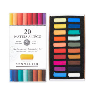 Caja Pastel Sennelier Ecu Suave X 20 Medias Tizas paisaje