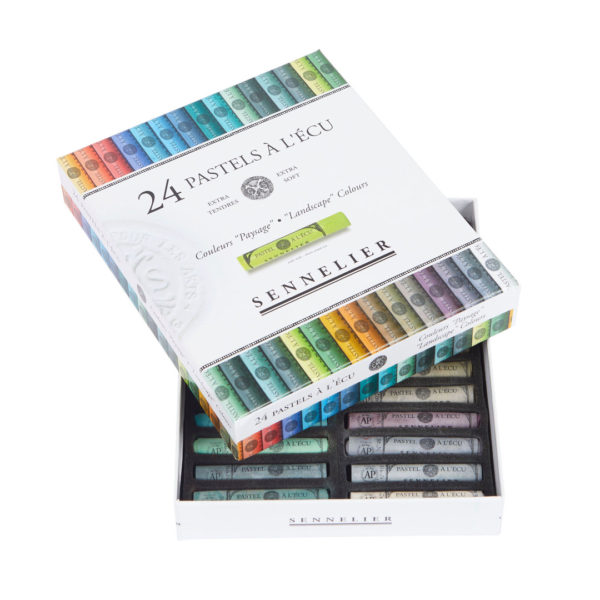 Caja Pastel Sennelier Tizas Suave X 24