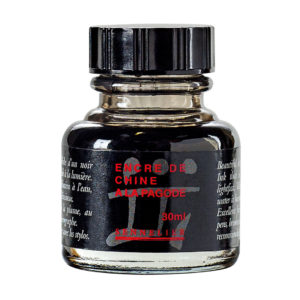 Tinta China Sennelier Negra