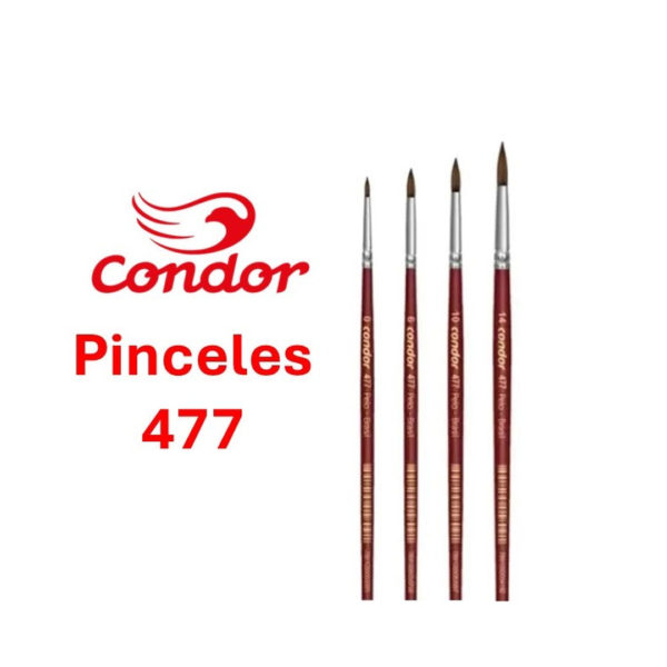 Kit Pincel Condor Marta Trop Redondos 477