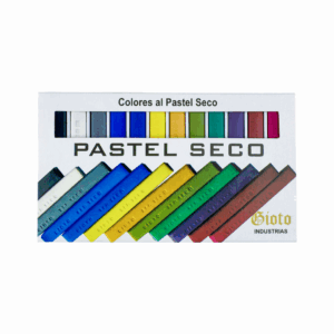 Pastel Gioto Seco Barra Caja X 12 Tizas