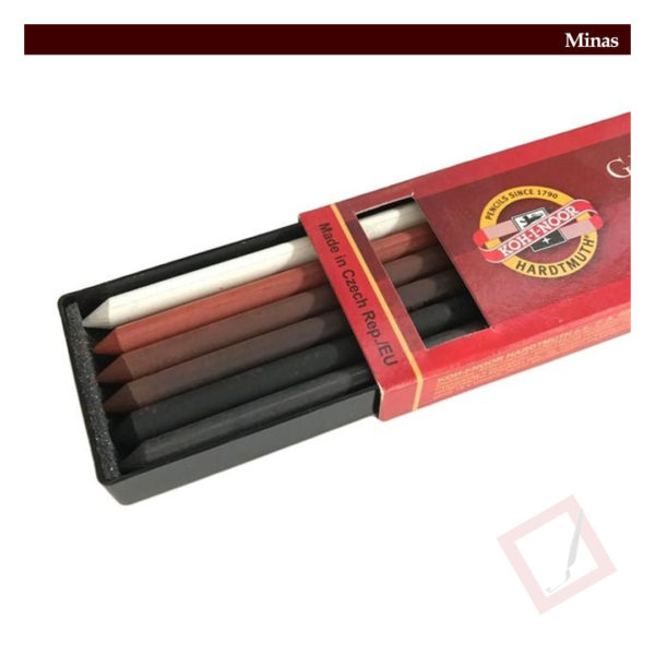 Minas Portaminas Grueso 5,6 mm Colores Unidad