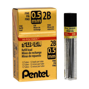 Repuesto Caja Minas Portaminas 0.7 Pentel