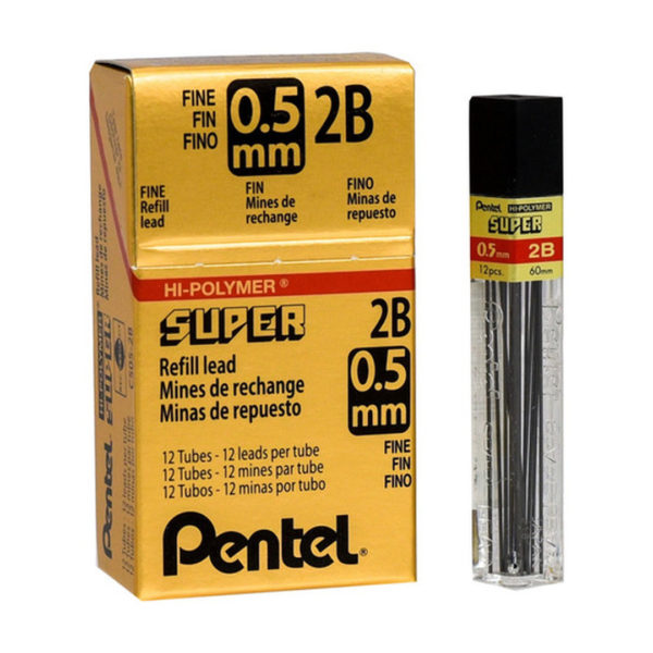 Repuesto Caja Minas Portaminas 0.7 Pentel